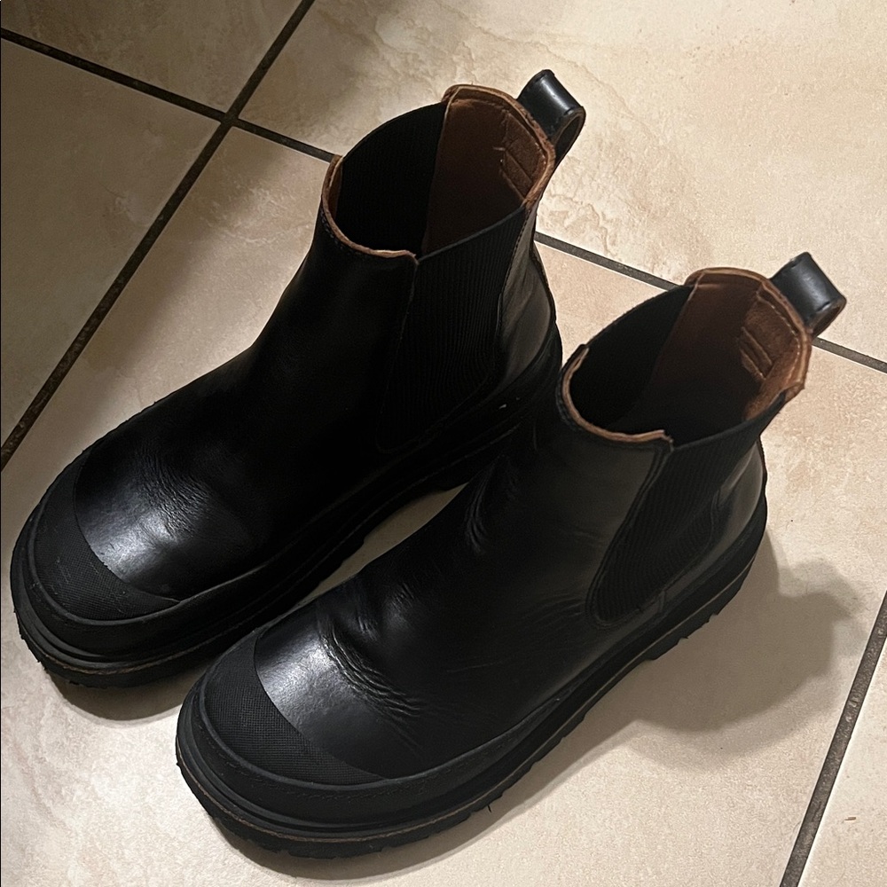 Birkenstock Black Prescott Slip On Women Boots